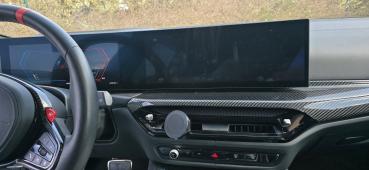 Preview: RS-Mount, fahrzeugspezifischer Handyhalter passend für BMW M2 (G87), M3 (G80/G81), M4 (G82/G83) iD 8.5 Facelift 2025, Made in Germany